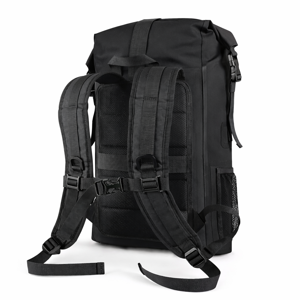 STOWE Waterproof Expandable Dry Travel Bag (Black)